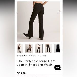 Madewell The Perfect Vintage Flare Jean in Sherborn Wash